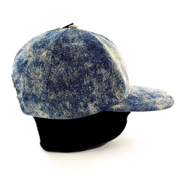 Vintage Cotton Acid Stone Washed Demin Elastic Back Hat USA Brand New w/ Tag - Picture 5 of 8